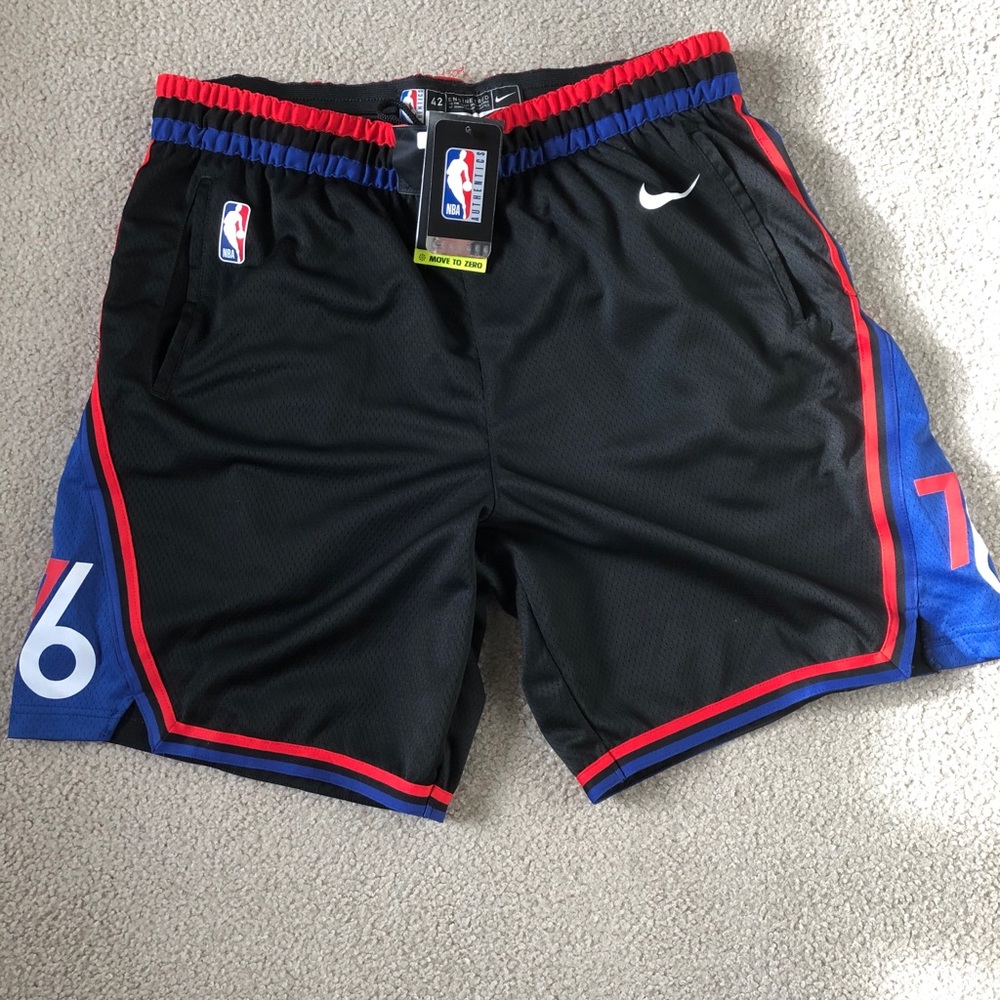 76ers Nike New City Edition shorts